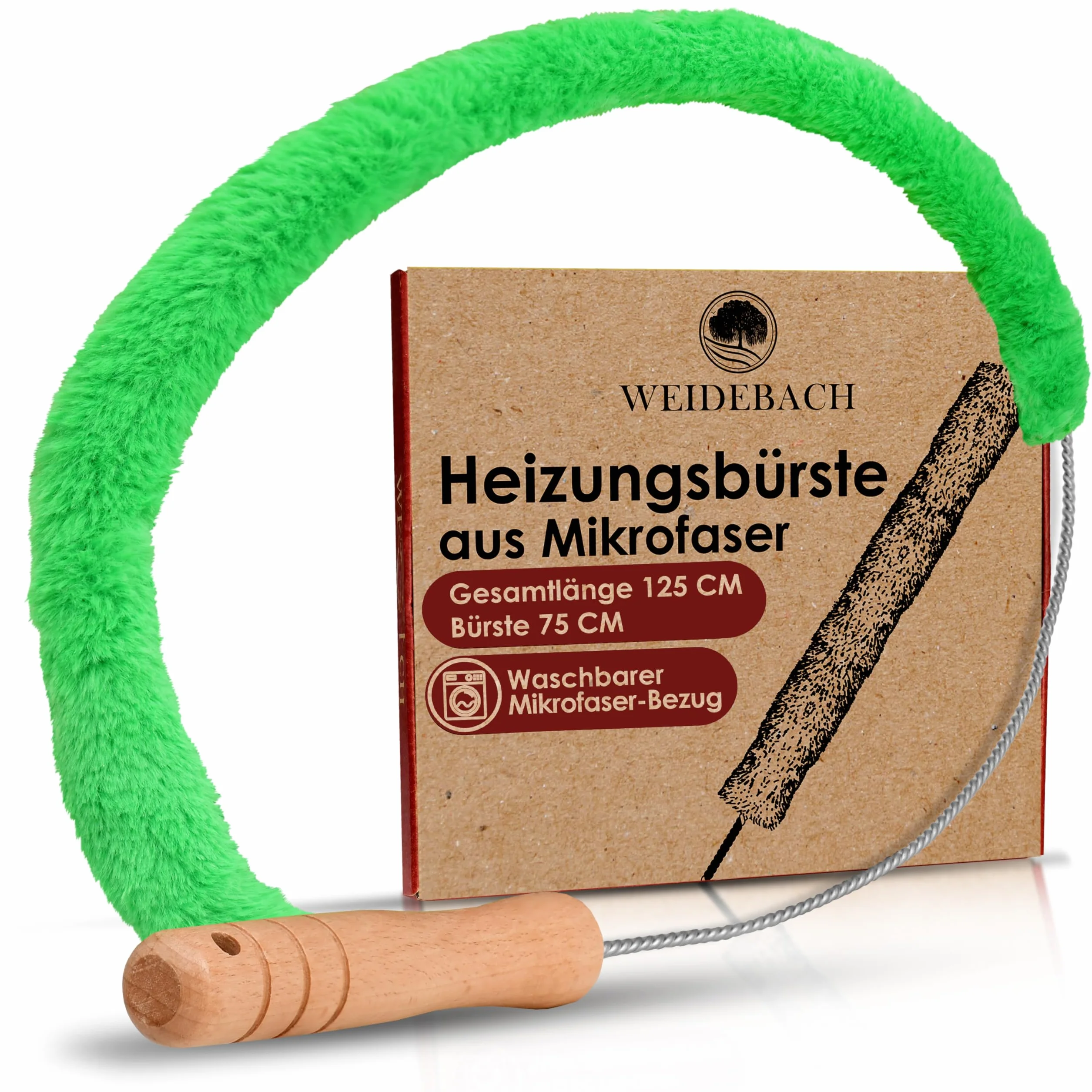 Parent Weidebach szczotka do grzejników mikrofibrów V. 3.0 (mikrofibra 125 cm)