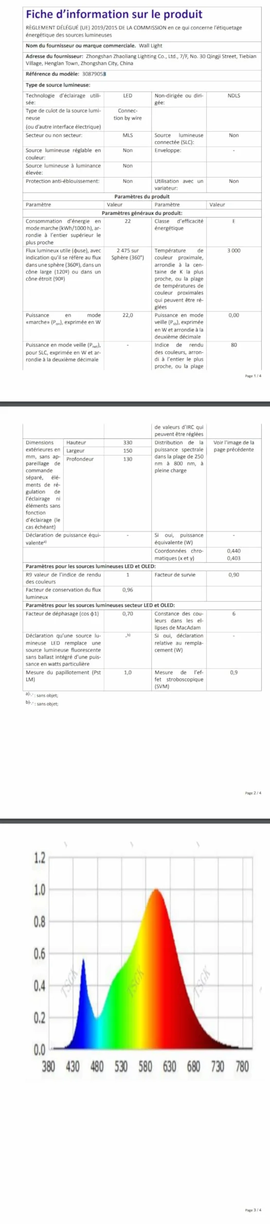 Comely Wewnętrzny Kinkiet LED, 22W Kreatywna Nowoczesna Lampa Ścienna 3000K Ciepłe Światło, Wewnętrzna Oprawa Ścienna Do Sypialni, Salonu, Korytarza, Schodów (Srebrny)