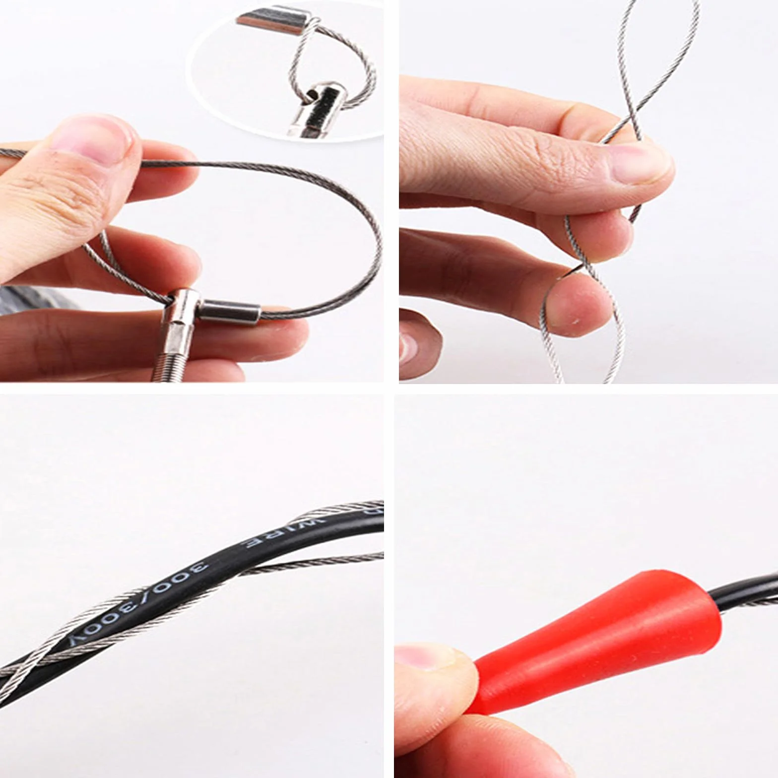 φ 3,6 mm Kabeleinziehhilfe, włókno wciągane z poliestru 20 m z 2 sprężynami prowadzącymi, pomoc w wciąganiu kabli w idealnym taśmie do wprowadzania komunikacji, Nadaje się do światłowodów, domowego