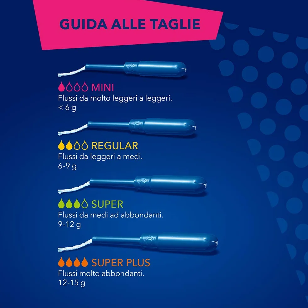 TAMPAX GO MINI Lines 18 szt.