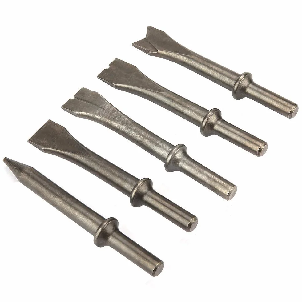SDS PLUS zestaw dłut, 5 sztuk dłut pneumatycznych, młotek pneumatyczny do młotka 150/190/250