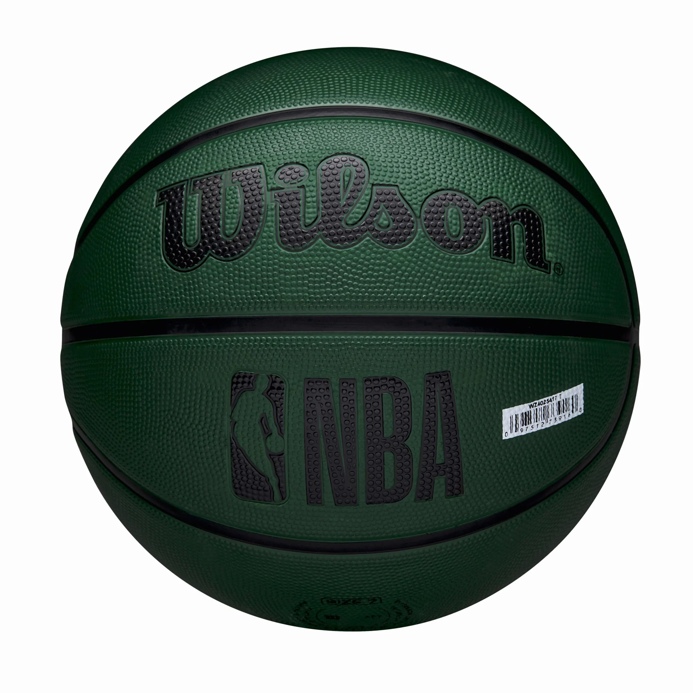 Wilson NBA TEAM TRIBUTE SOLID BSKT MIL BUCKS 5, zielony