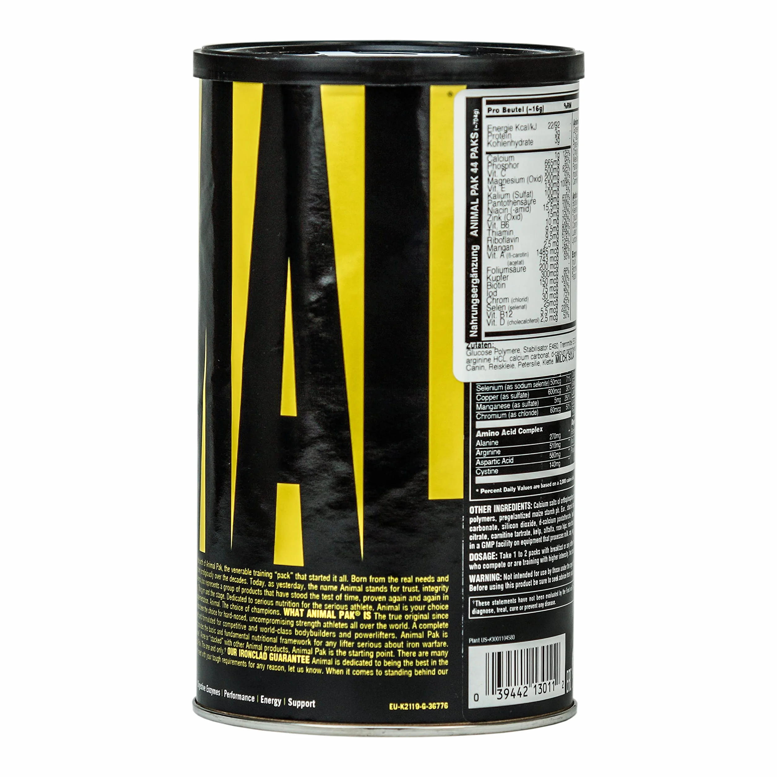 Universal Nutrition Animal Pak 44 sztuki