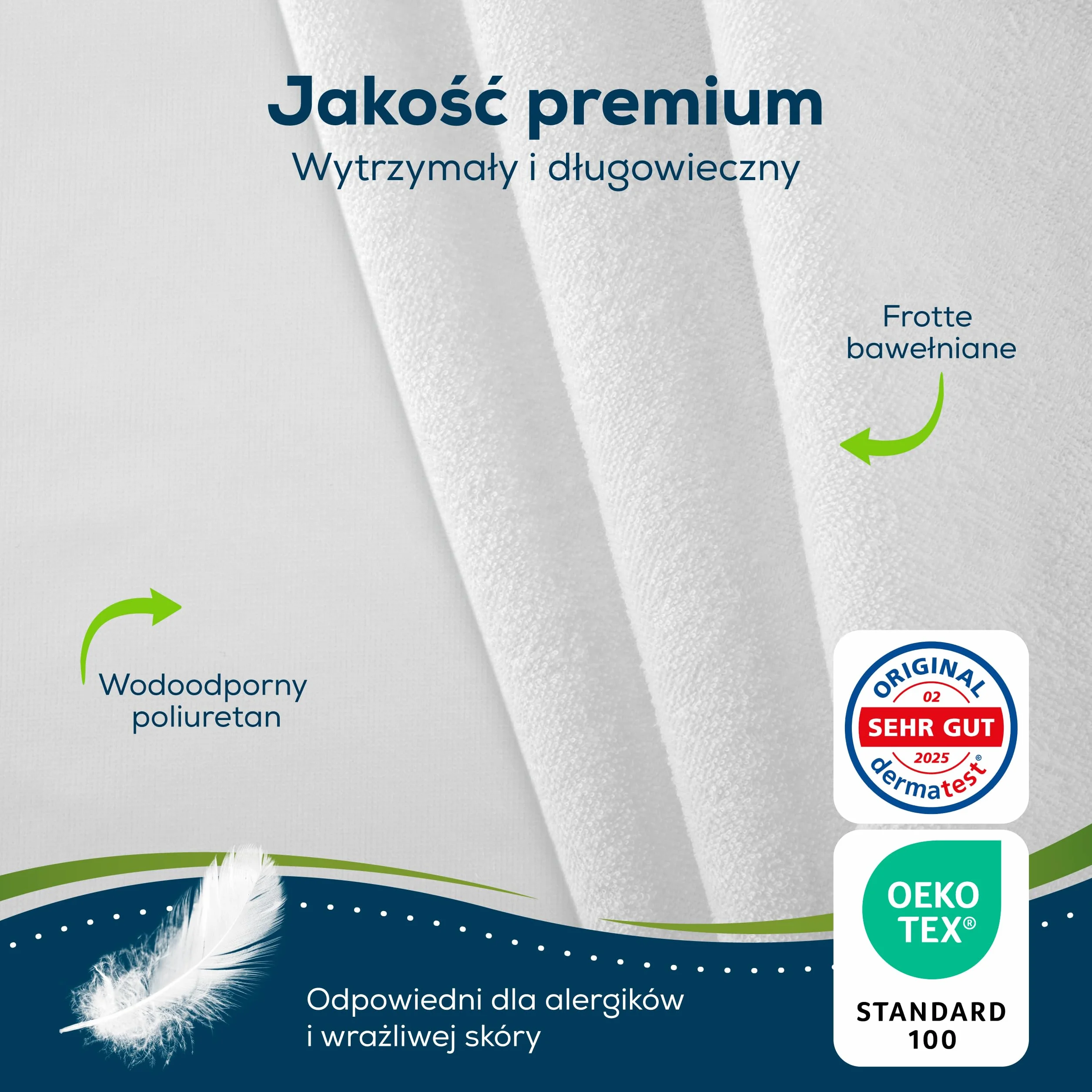 Sensalou Prześcieradło z gumką 50 x 90 cm – miękkie prześcieradło frotte dla niemowląt i małych dzieci – poszewka ochronna na materac z blokadą wilgoci – nadaje się do prania w temperaturze 95°C