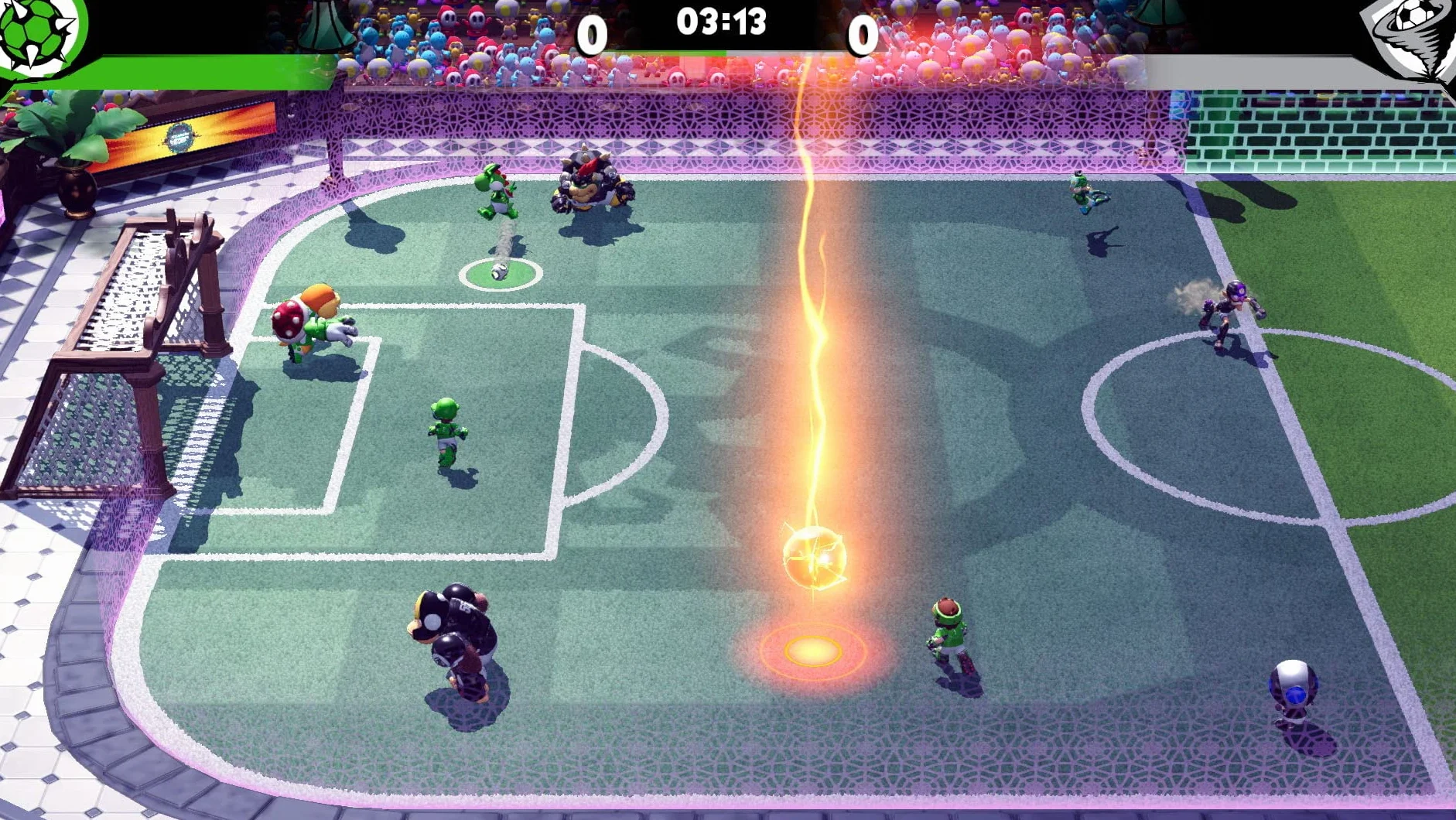 Nintendo Mario Strikers: Battle League Football Standard Néerlandais, Anglais, Espagnol, Français, Italien, Portugais,