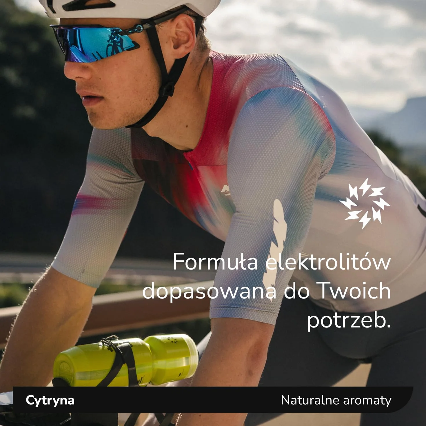 Elektrolity Bez Cukru 30 SZTUK 1000 mg sodu 300 mg potasu 60 mg magnezu Cytrynowe