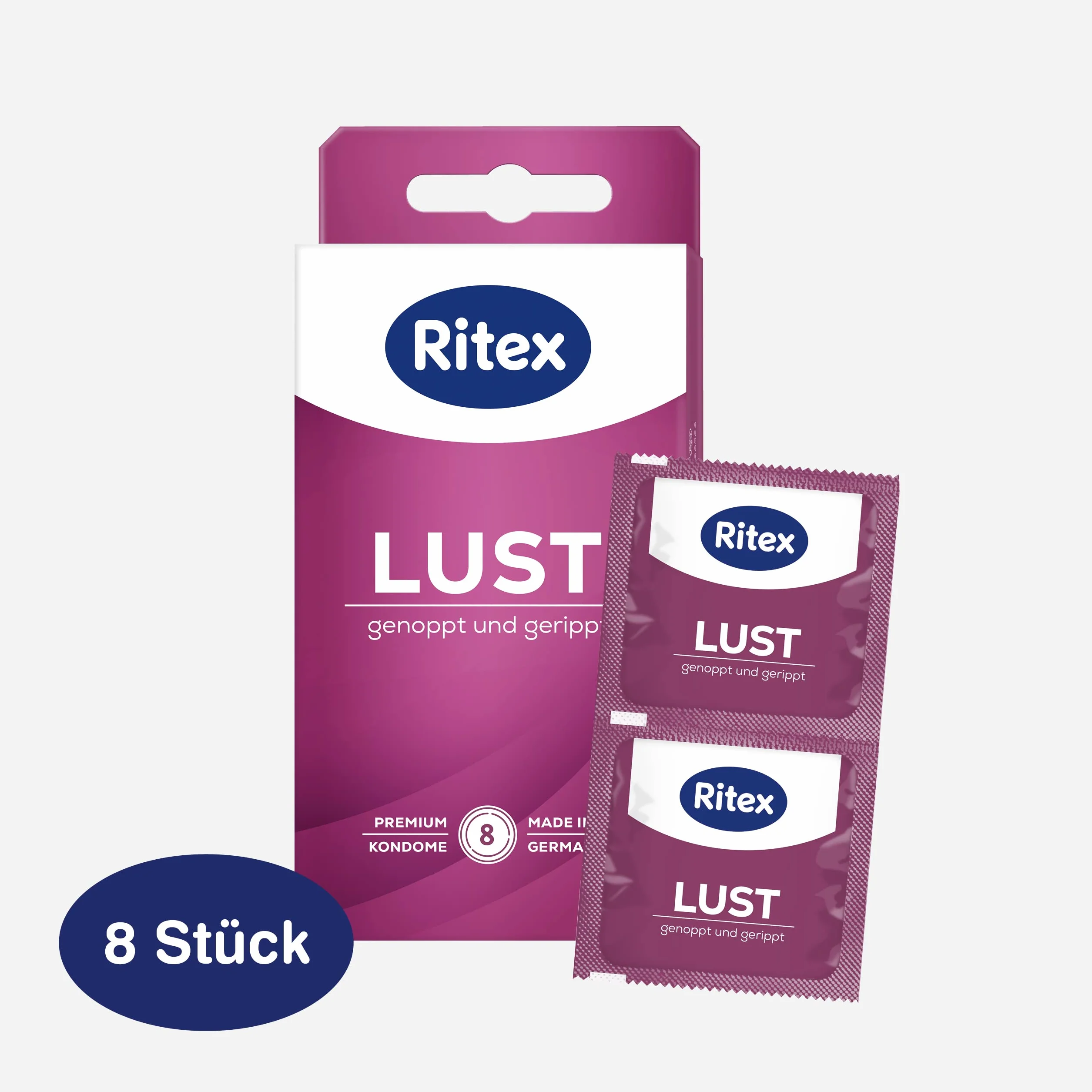 Ritex Lust Prezerwatywy 8 szt.