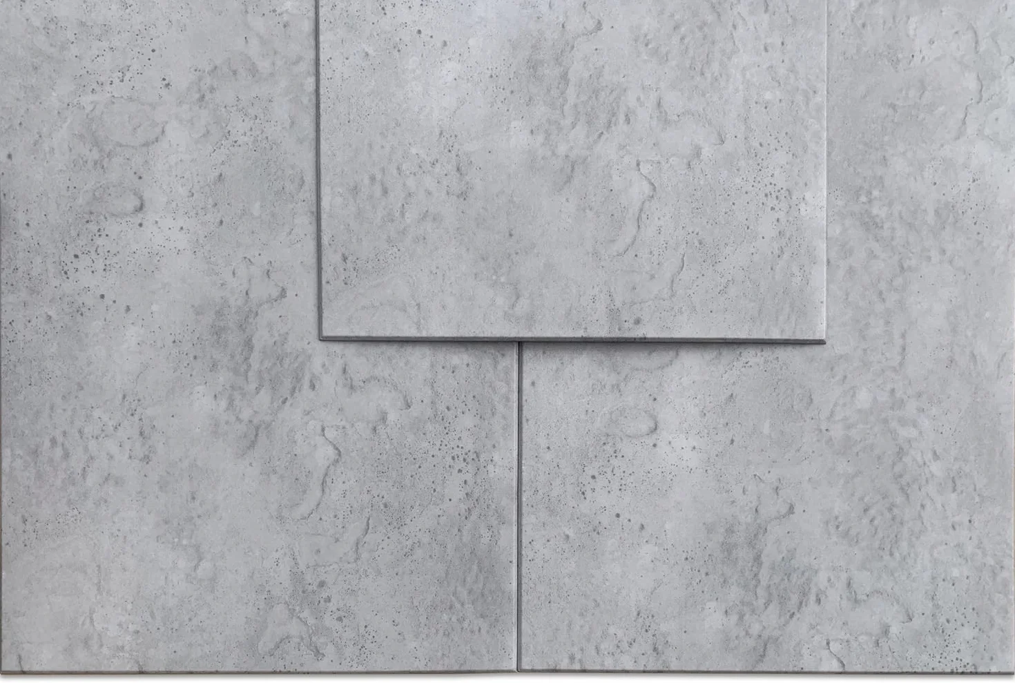 Panele ścienne DECCART o wyglądzie betonu - panele sufitowe - okładzina ścienna okładzina sufitowa z imitacją betonu - 100x50 cm - Szary - 6914 XL - 8 sztuk (4 m²)