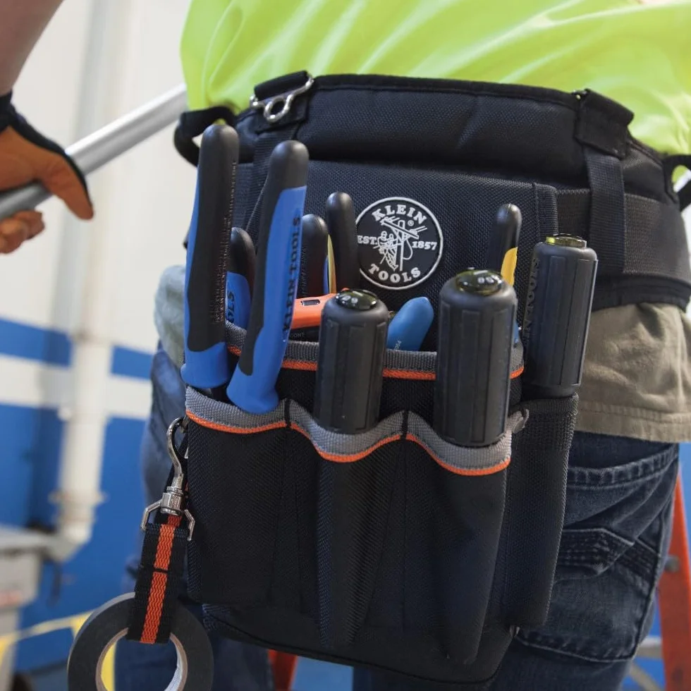 Klein Tools 5241 Tradesman Pro 6-kieszeniowa torba na narzędzia