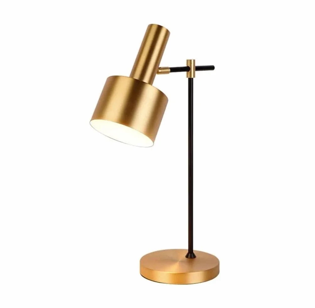 TTDGYYXW Głowica prysznicowa stołowa Lampka nocna Lampka nocna E27 Lampka nocna Lampka nocna Klosz z kutego żelaza Regulowany sprzęt oświetleniowy do sypialni Szafka nocna biurkowa Lampy stołowe do