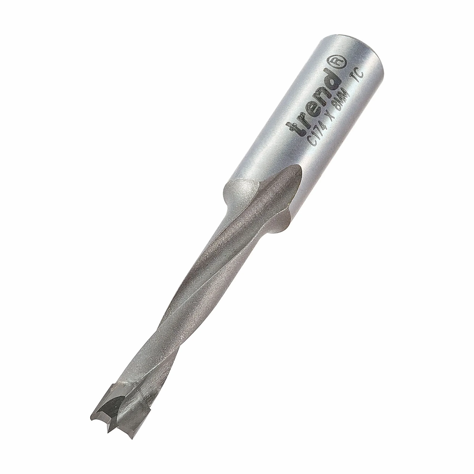 Trend Wiertło Dowel, cięcie 5 mm x 35 mm, Wiertła do kołków z występami i ostrogami do użytku z szablonem do kołkowania Craft Dovetail Jig, C174X8MMTC