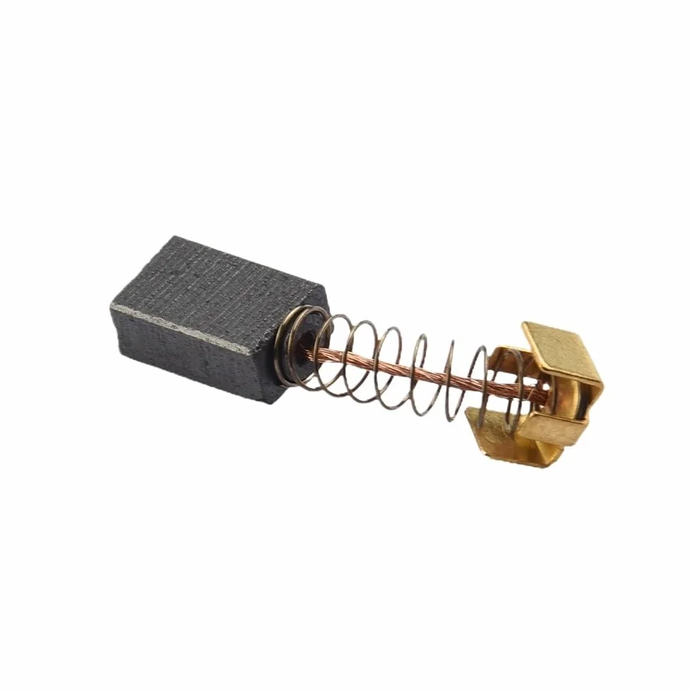 10 szt. szczotki węglowe części zamienne mi ni wiertarka elektryczna szlifierka zamiennik do silników elektrycznych narzędzie obrotowe 12 x 8 x 5 mm