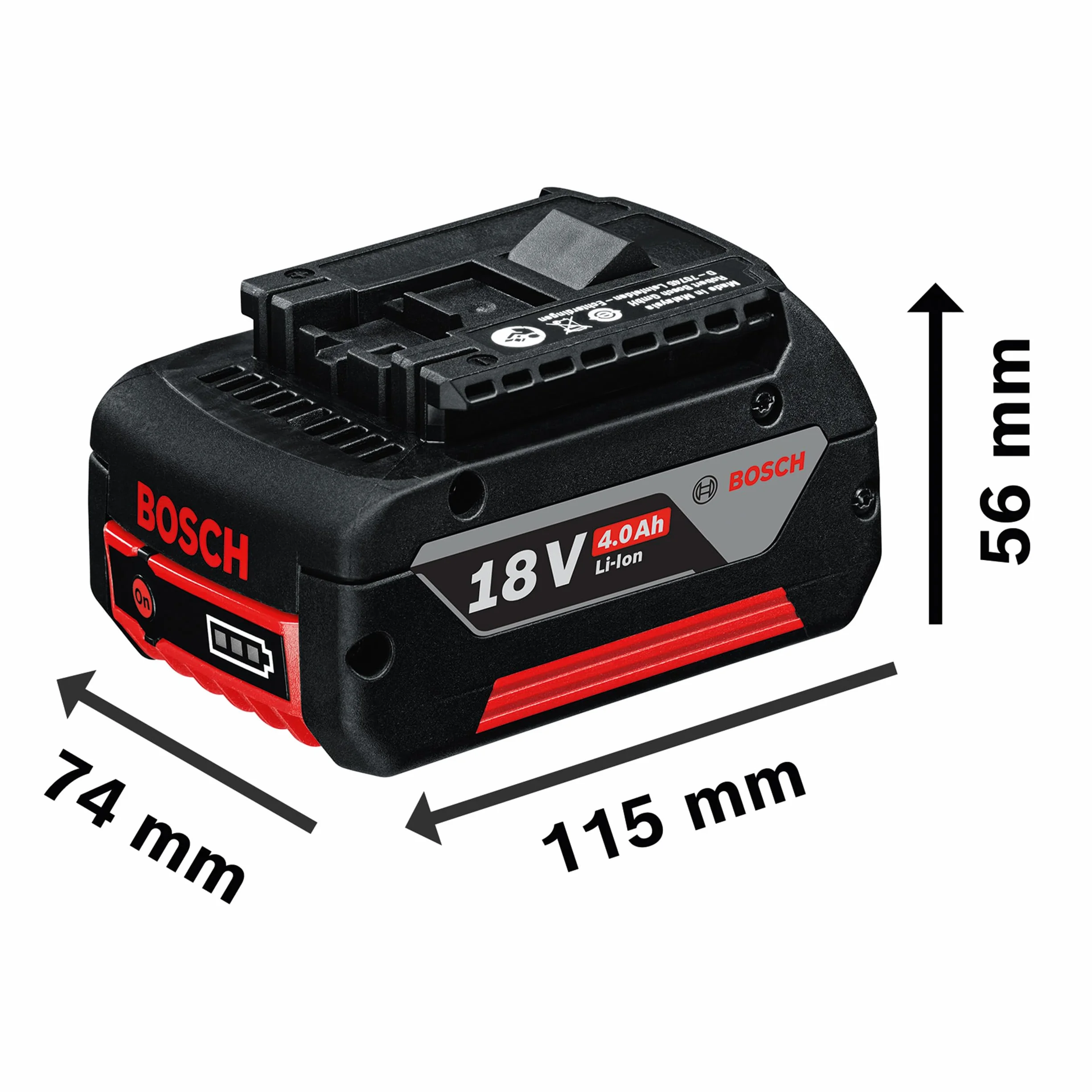 Bosch Professional system 18V: akumulator GBA 18V 4.0Ah