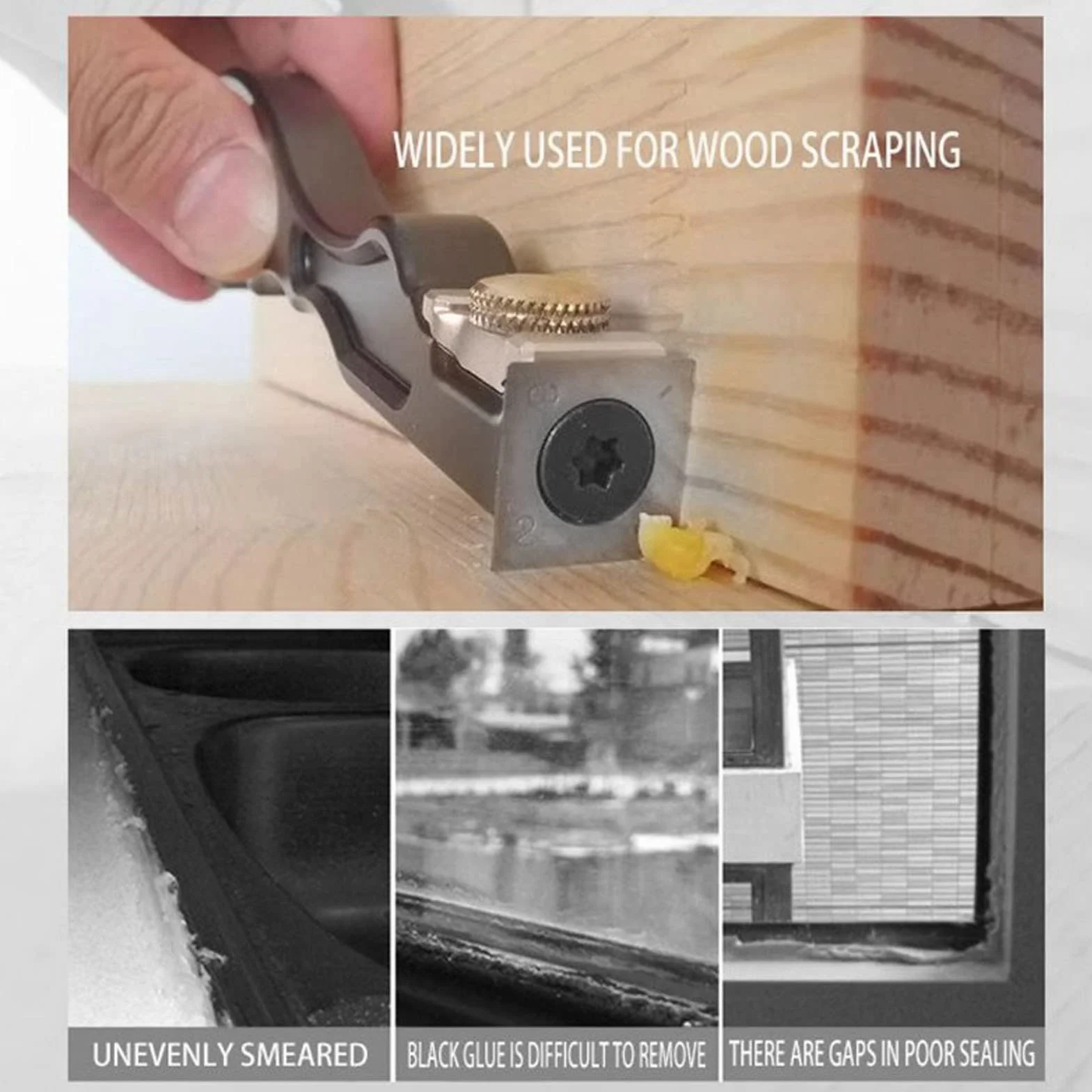 Nóż Do Znakowania Skrobak Z Węglika Drewna Stop Aluminium Skrobak Do Kleju Narzędzie Do Usuwania Drewna Czyszczenie Narzędzia Do Odśluzowywania Dla Majsterkowiczów I Profesjonalistów