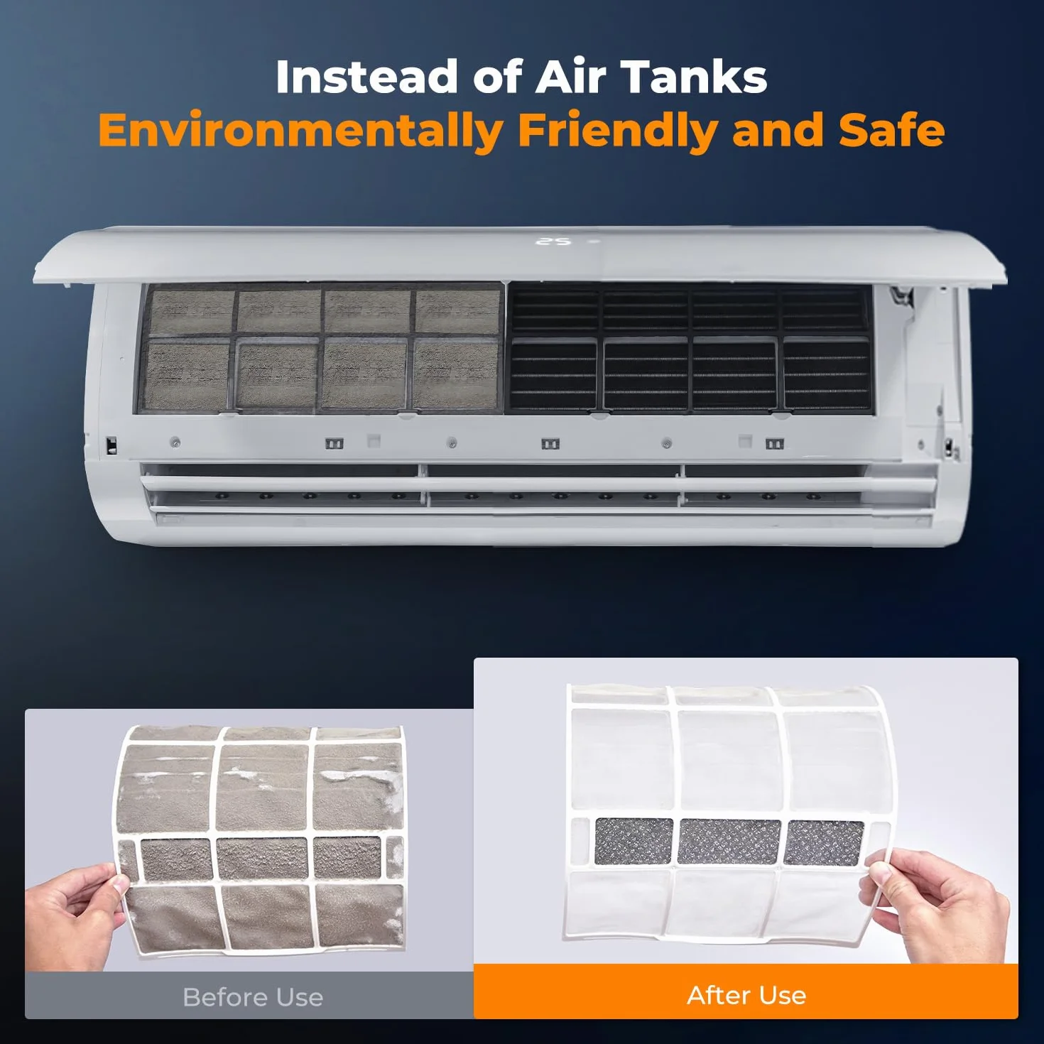 K&F CONCEPT Elektryczna Dmuchawa-Air Duster z Funkcją Odkurzania 110 000 obr./min, Mini Dmuchawa z Regulacją Prędkości, Obsługująca Szybkie Ładowanie, do PC, Klawiatur, Domu i Zastosowań Zewnętrznych