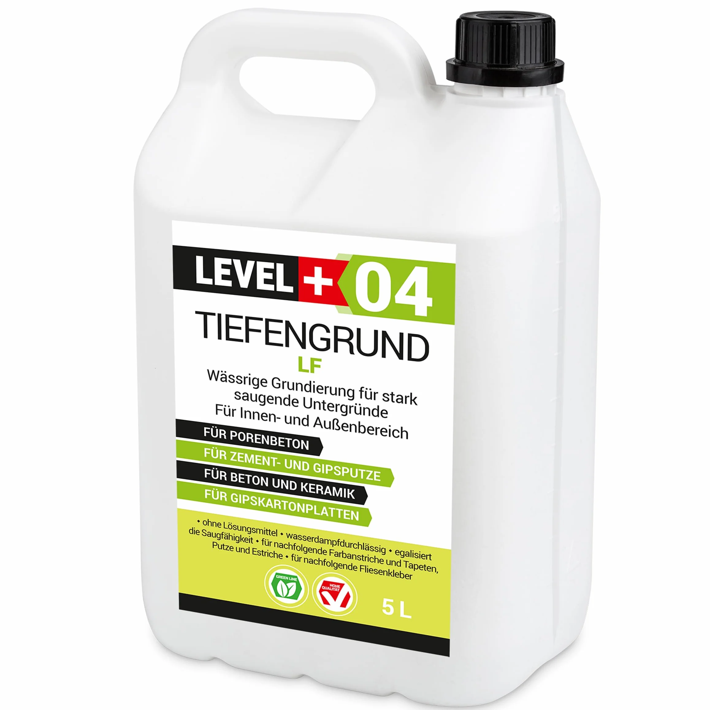 Grunt Środek Gruntujący 5L Preparat Gruntujący Uniwersalny Level+04