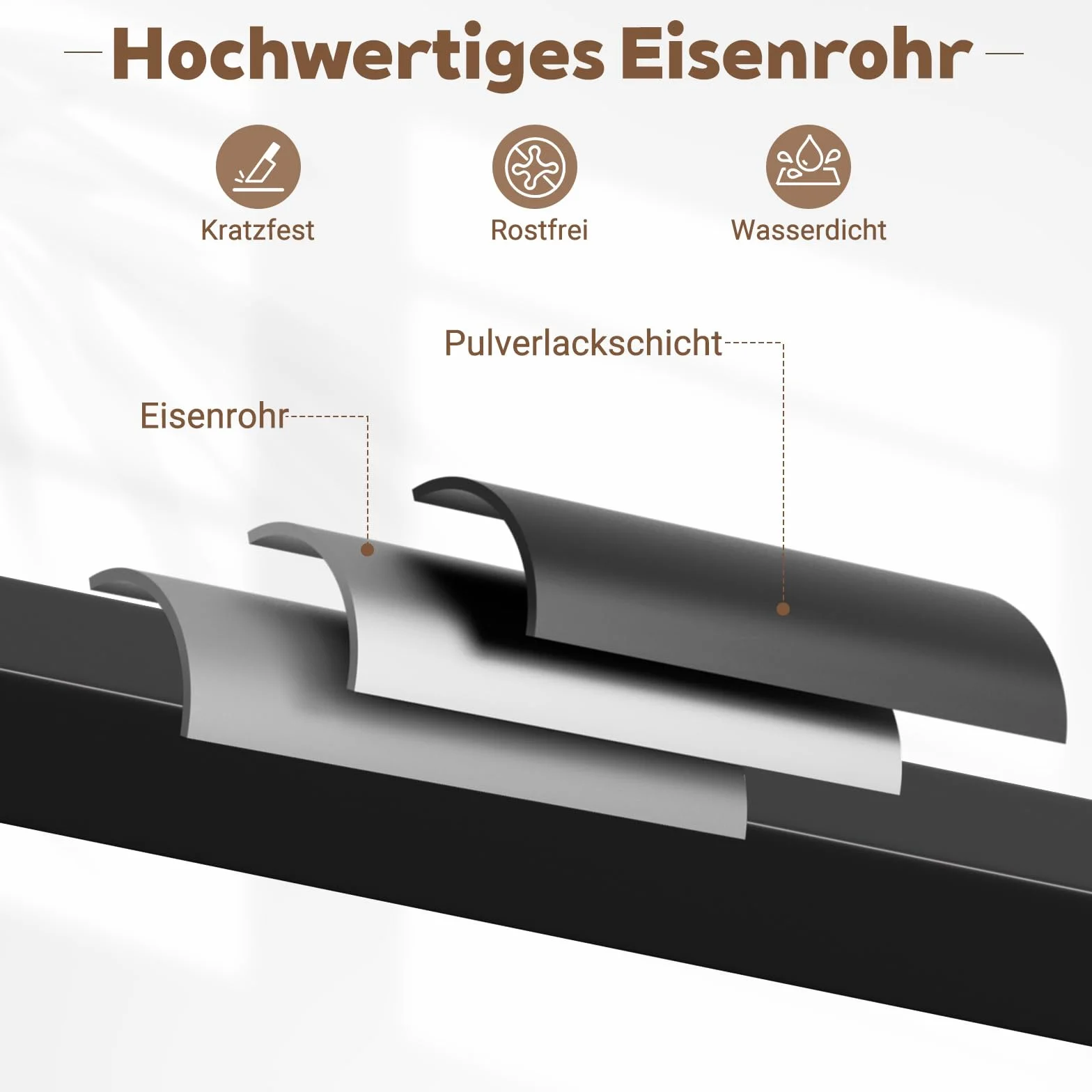 Poręcz schodowa czarna kwadratowa 120 cm do schodów balustrady balkon