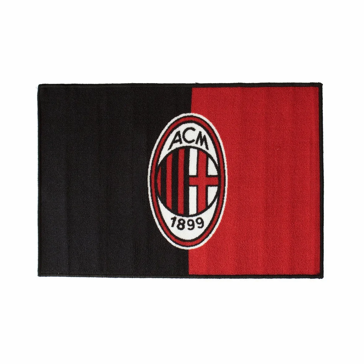 hermet Dywan A.C. Milan oficjalny prostokątny antypoślizgowy 70 x 110 cm