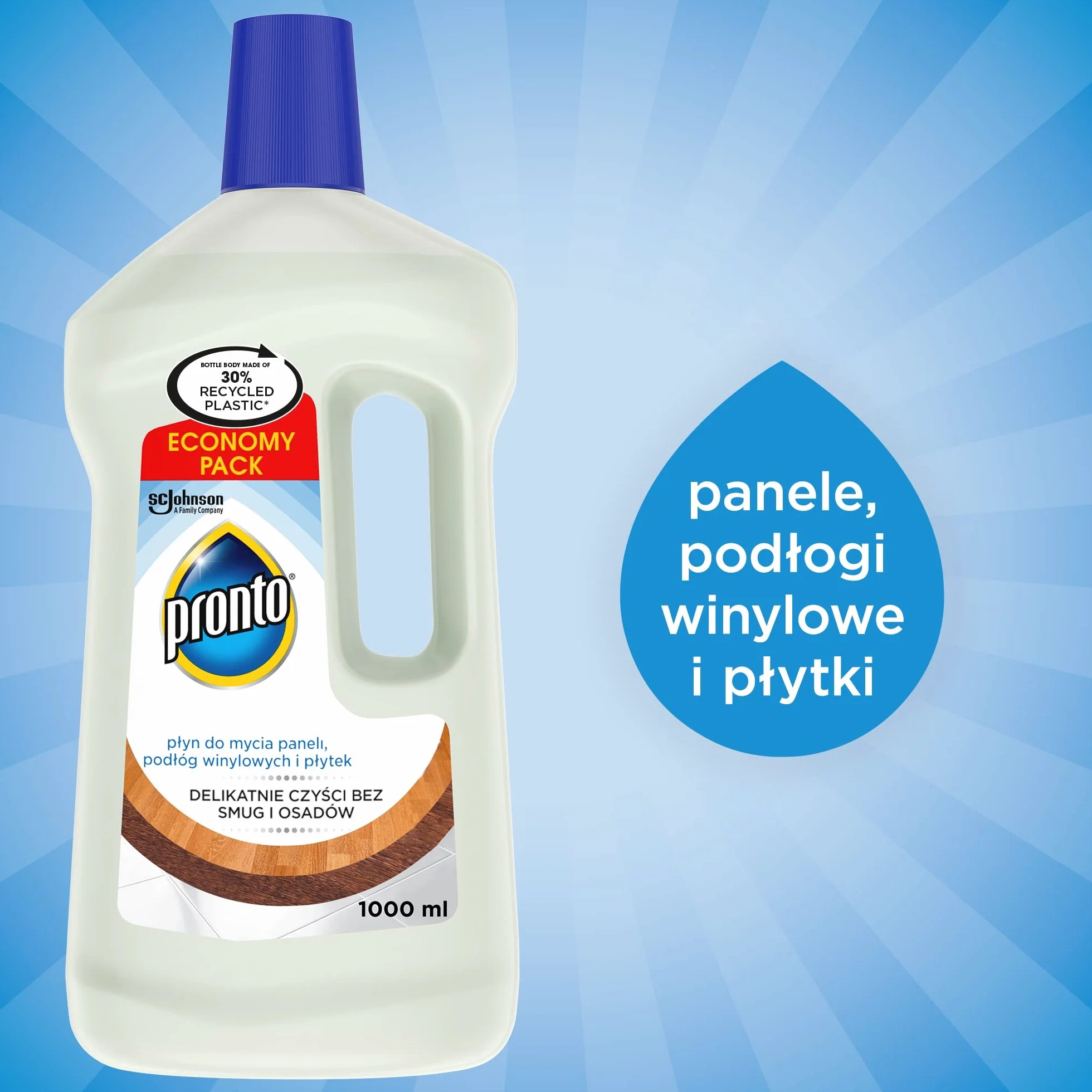 Pronto 320809 Płyn Do Podłóg, 1000 ml