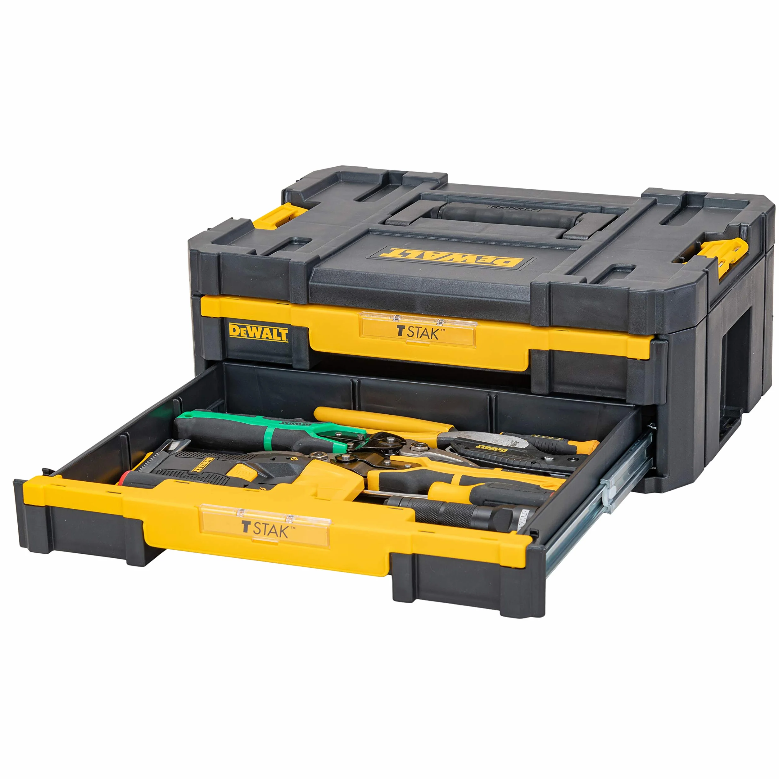 Dewalt Tstak-Box Iv Walizka Systemowa, Czarny/Żółty, 440 x 314 x 176 mm