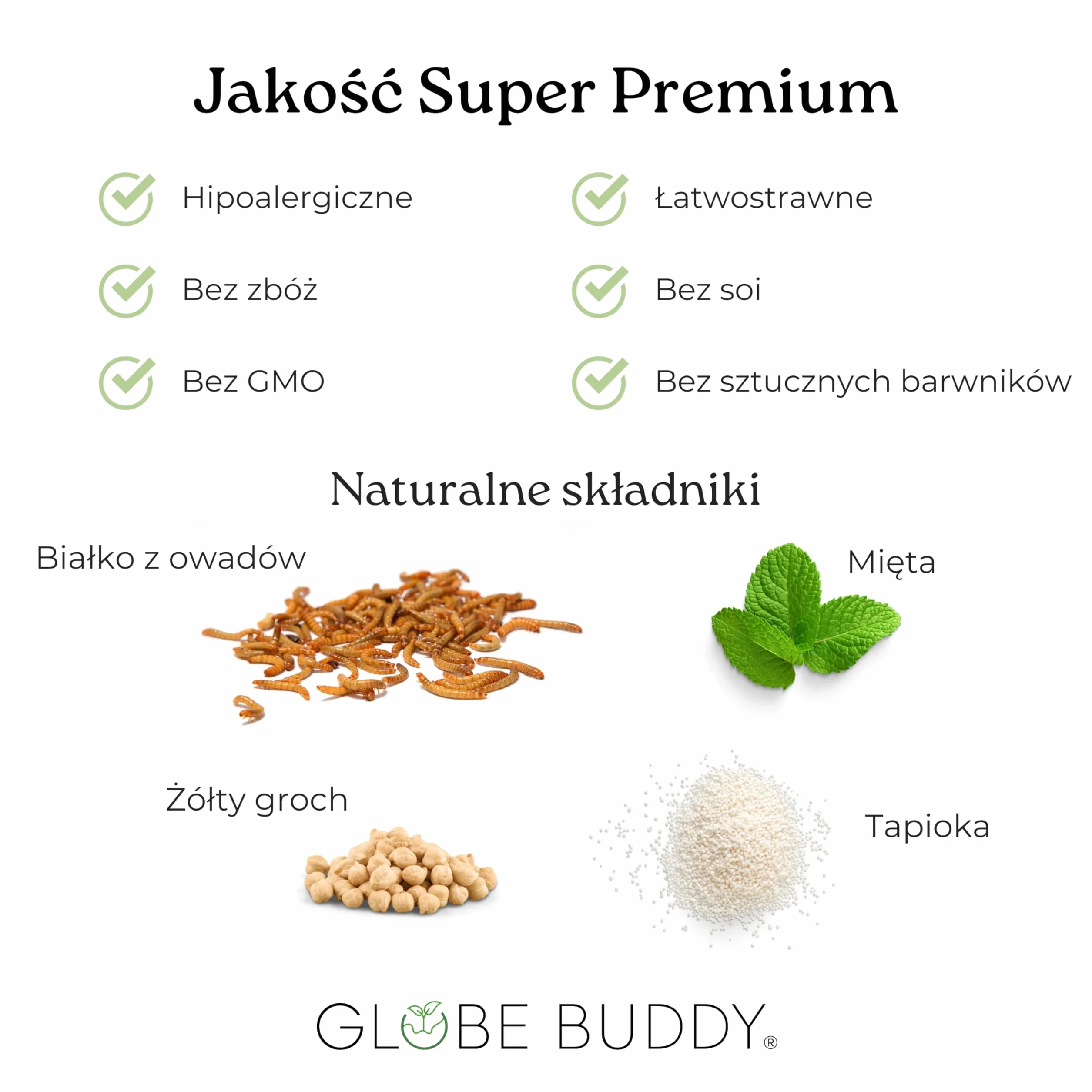 Luxx Dentystyczne Przysmaki dla Psów – Bezzbożowe Gryzaki z Białkiem z Owadów, Miętą & SHMP – Ogranicza Płytkę i Kamień – 7 Super Premium Smakołyków (250g)