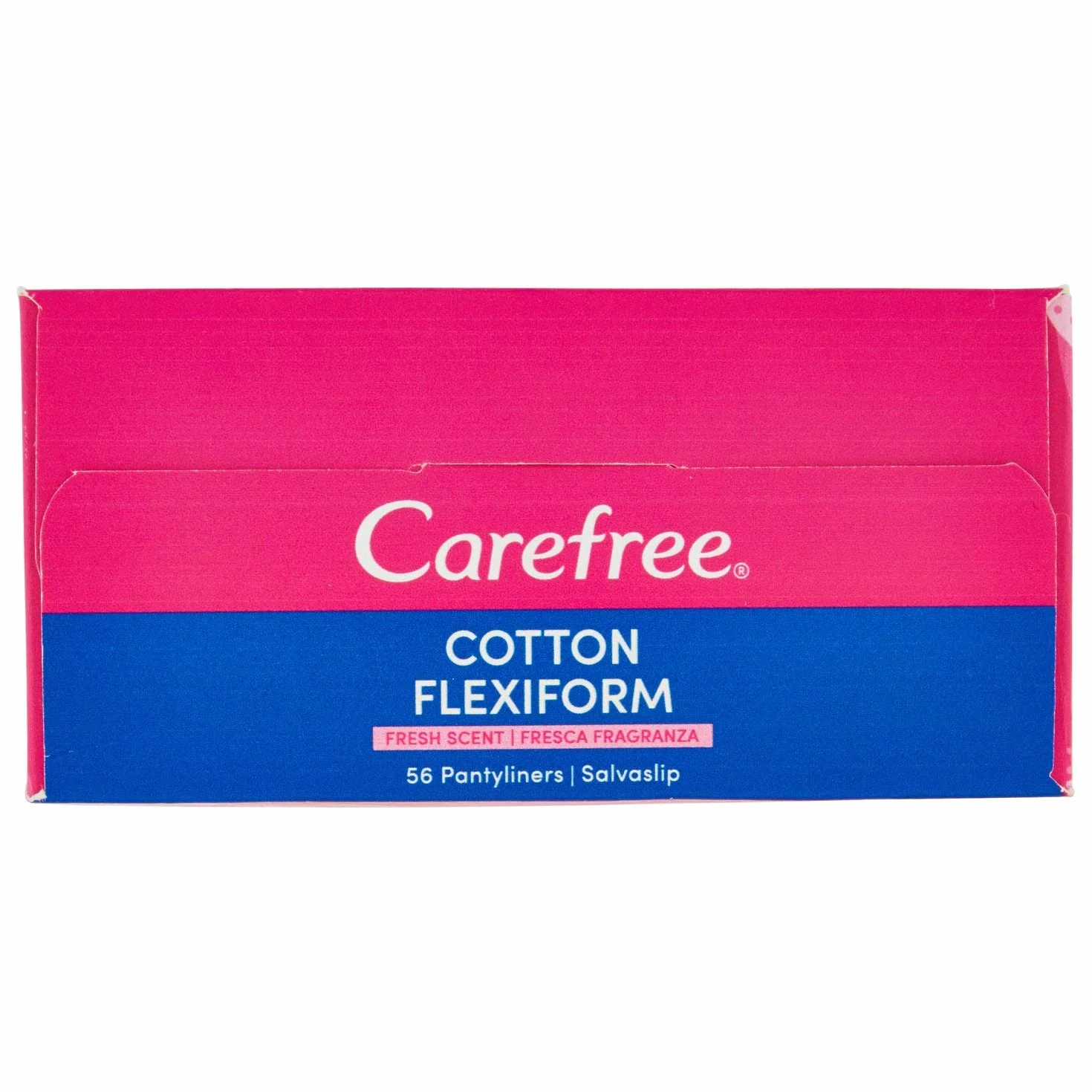 Carefree Flexform Fresh wkładki higieniczne, 1 opakowanie (1 x 58 sztuk)