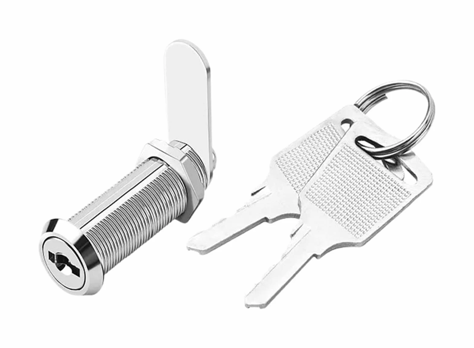 Zamki Do Szafek Ze Stopu Aluminium Z Kluczami | 16-30mm 5 szt. do szafki z szufladami Skrzynka na listy Skrzynka narzędziowa: Dostęp zamykany na klucz(5PCS 30mm)