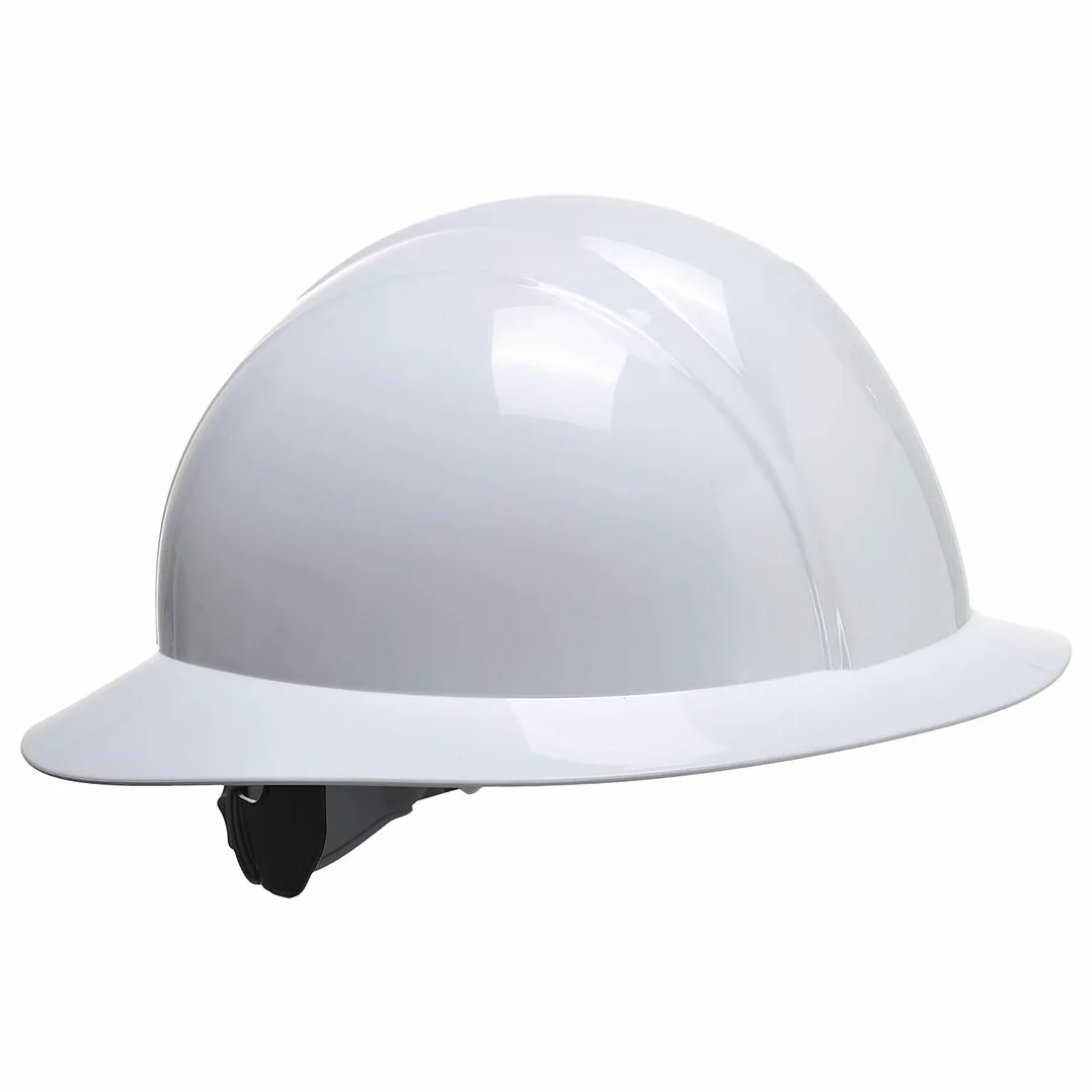 Portwest PS52 Helm z szerokim rondem, Bialy