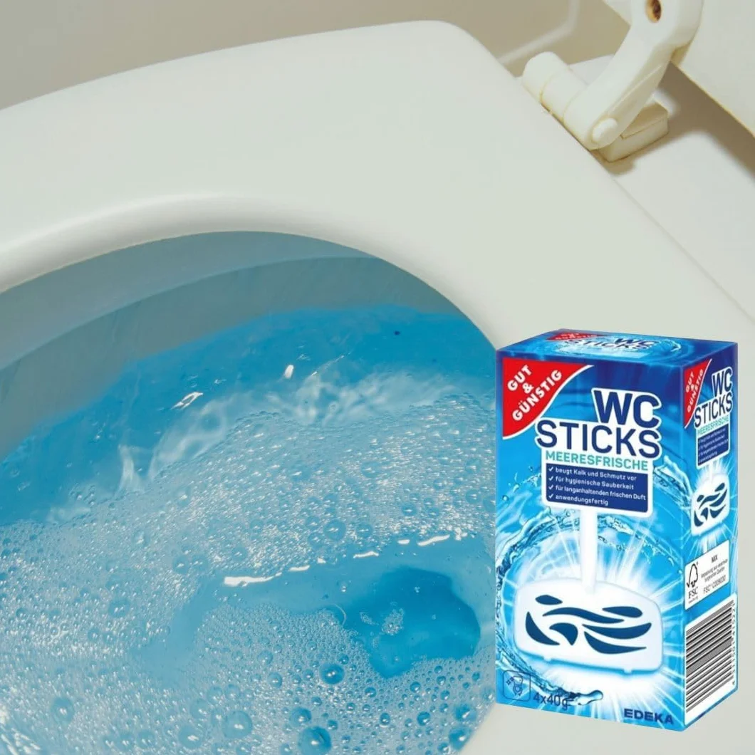 G&G Zawieszka do WC Odświeżacz Ocen Zapach Morski Do Toalety 4 Sztuki 4x40g