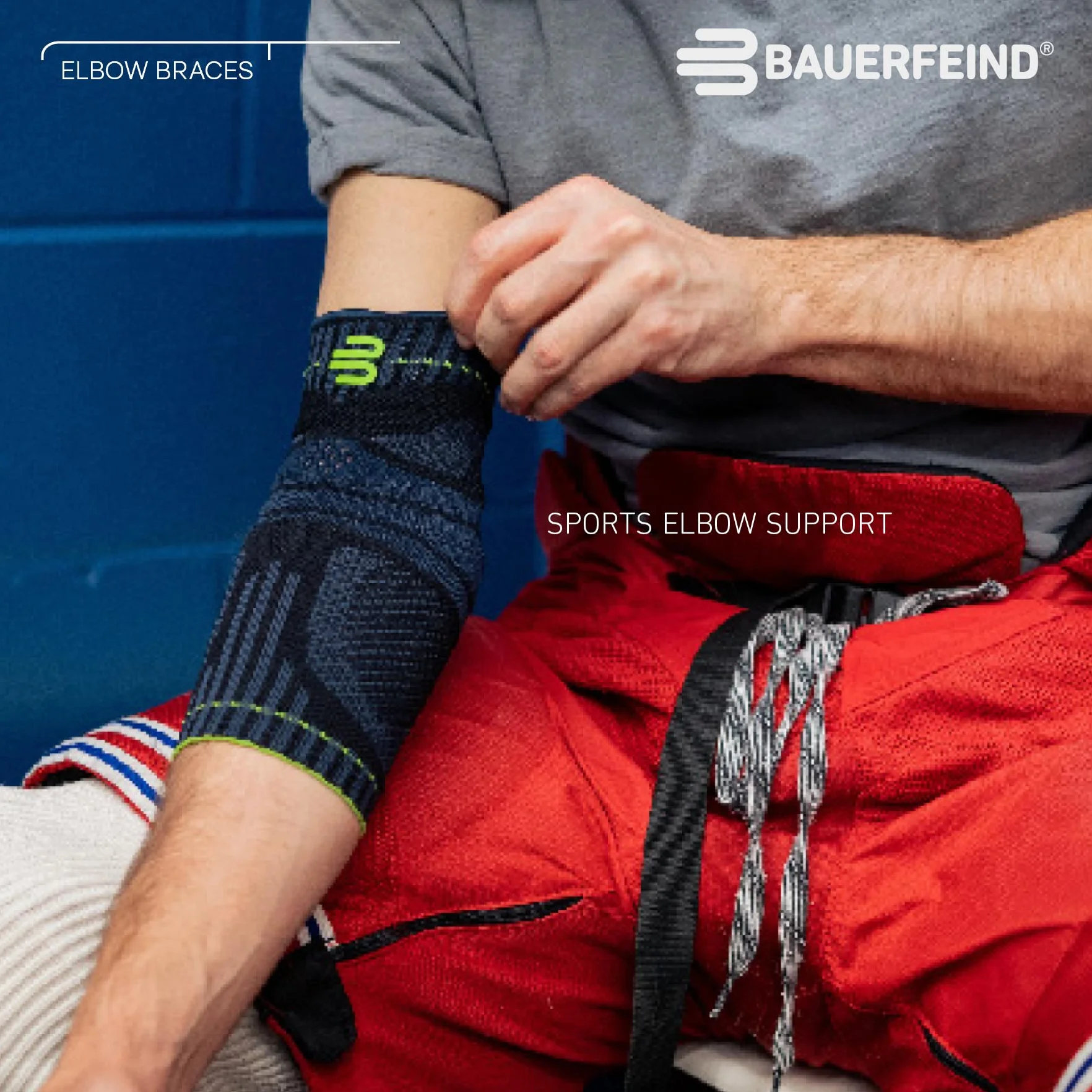 BAUERFEIND Bandaż na łokieć "Elbow Support" na łokieć tenisisty i łokieć golfisty, uniseks