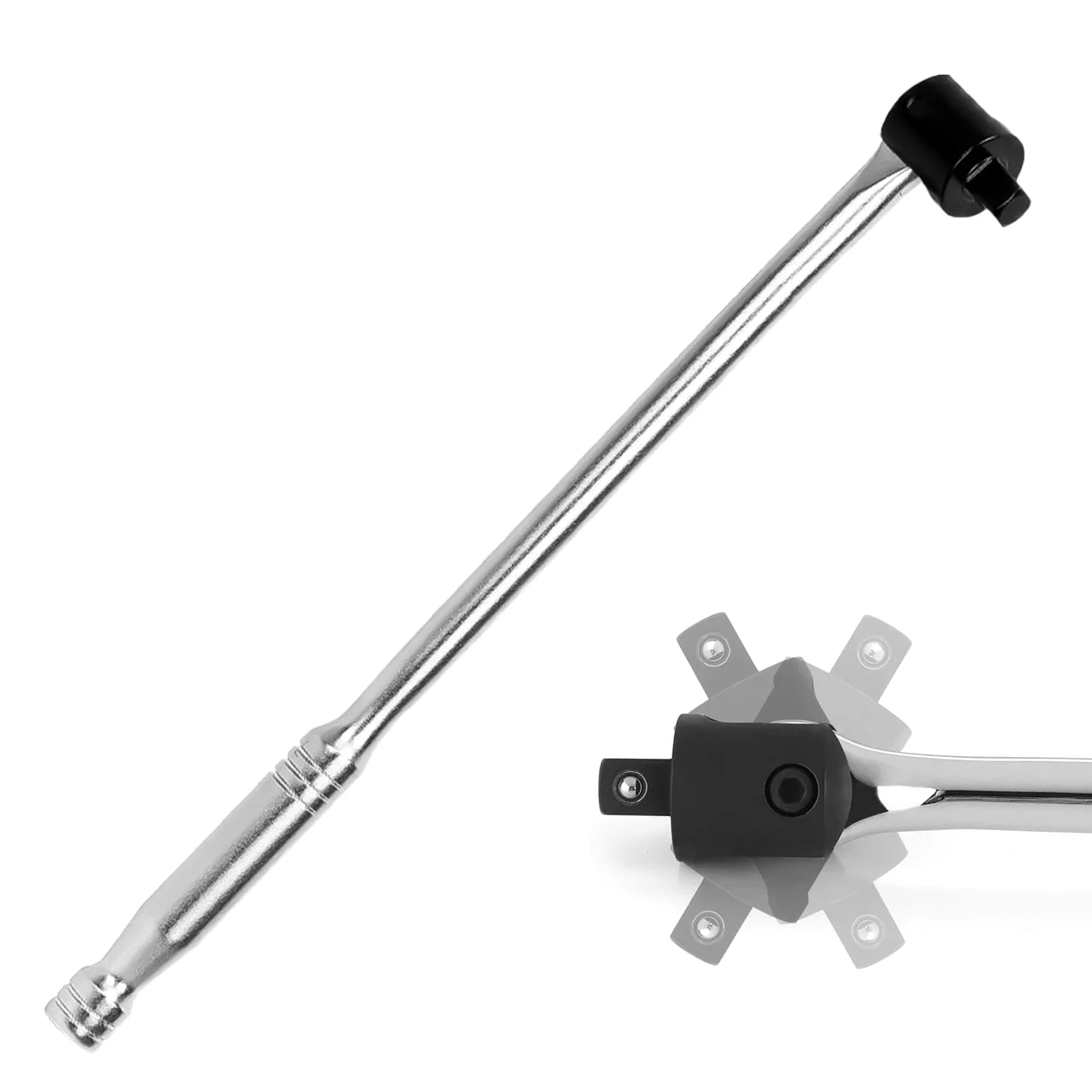 Klucz Dynamometryczny Adapter Giętki 1/2 | Klucz Momentowy Z Łożyskiem Kulowym Sprężynowym Do Samochodu Narzędzia Do Samochodów Motocykli Rowerów Warsztatów Garażowych
