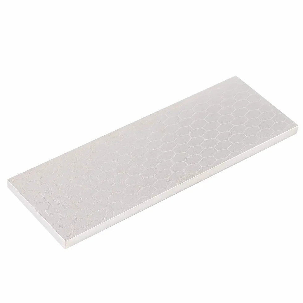 SIXRUN 400 Kamień do Ostrzenia o Ziarnistości 1000 Diamentowa Osełka Dwustronna Ostrzałka do Noży 205x70x8mm Narzędzi Kuchennych Dłuta Obróbki Drewna Honowanie i Konserwacja
