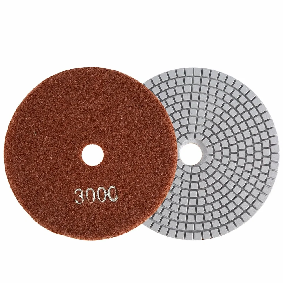 125 mm 5" diamentowa tarcza szlifierska polerowana do granitu marmuru betonu kamienia (3000 Grit)