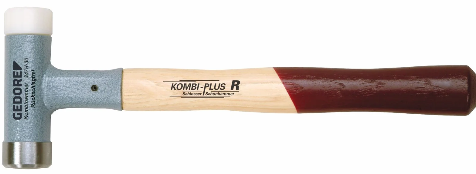 GEDORE KOMBBI-PLUS R młotek ochronny ślusarski Ø 40 mm bezodrzutowy 247 H-40