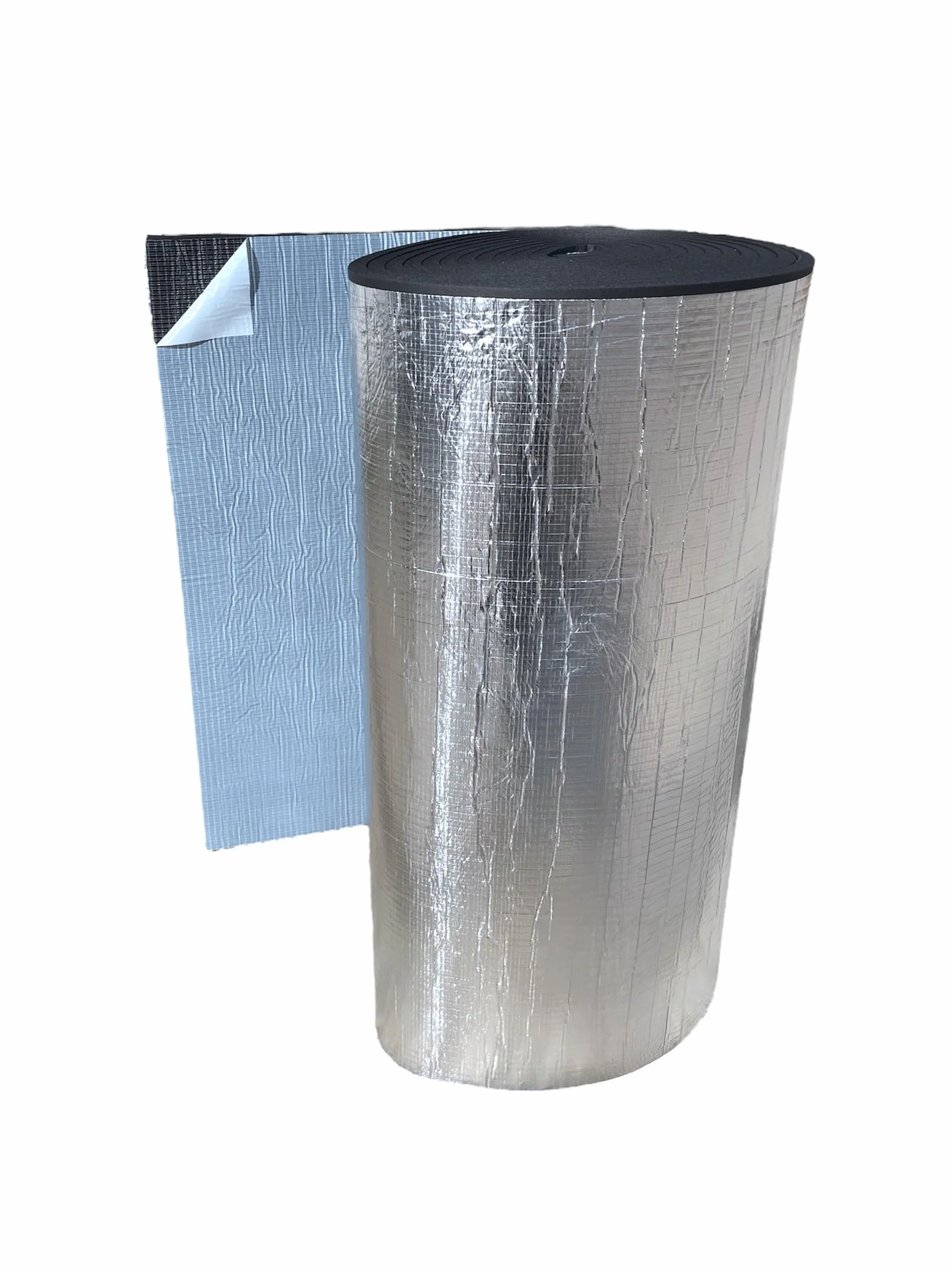 ArmaFlex Duct Plus aluminiowe rolki izolacyjne, kauczuk, mata B-s3, d0, izolacja (ARMAFLEX DUCT PLUS ALU, 9 mm – 1 m x 1 m)