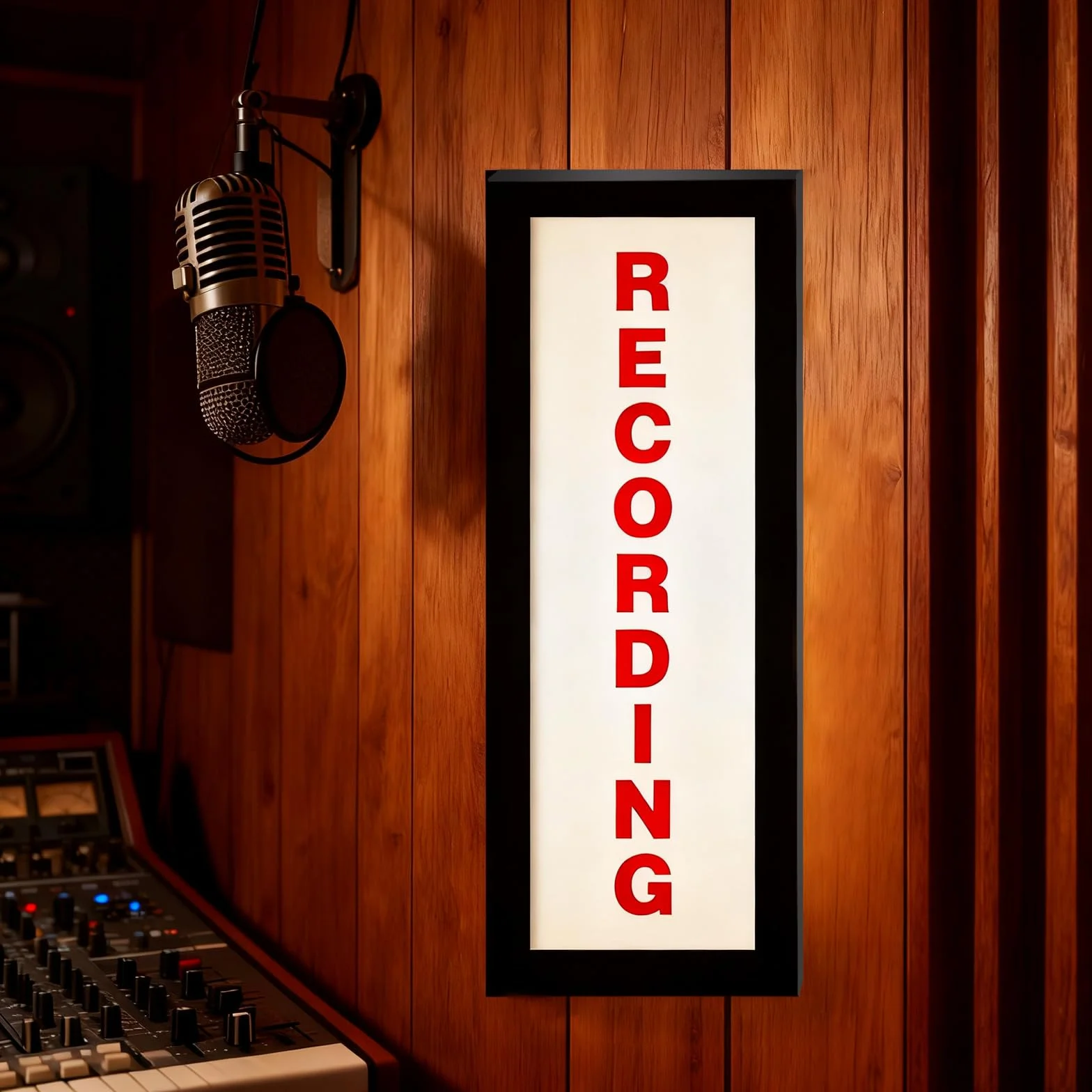 Studio nagraniowe oświetlenie LED YouTube oświetlenie zasilane przez USB oświetlenie neonowe pudełko wiele trybów oświetlenia za pomocą pilota zdalnego sterowania do stacji radiowej do produkcji