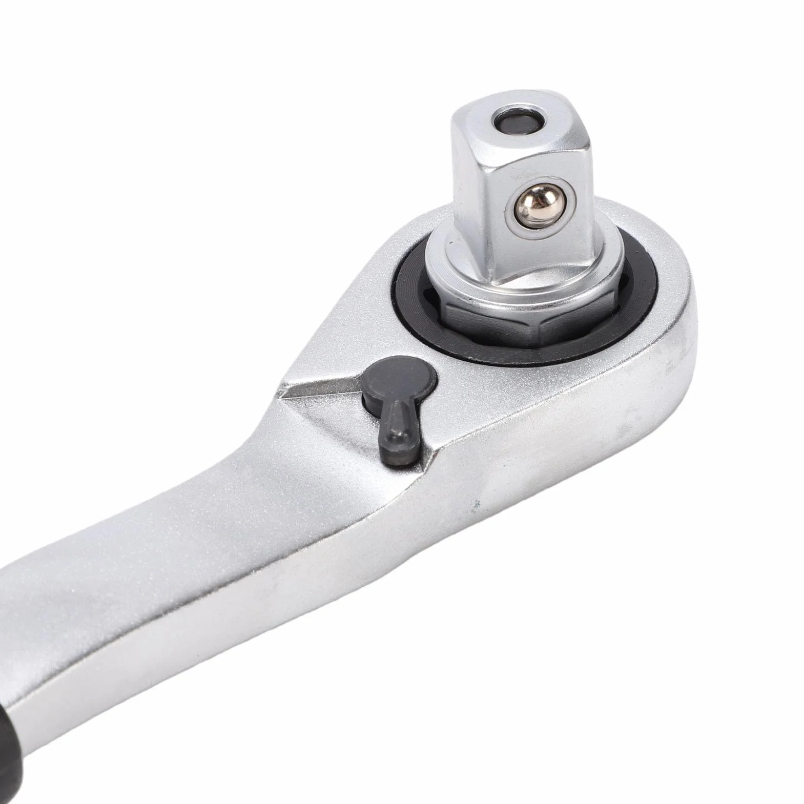 Yosoo Health Gear 17 szt. Zestaw Nasadek Przelotowych Nasadki Metryczne ze Stali Cr V z grzechotką 2 w 1 72 Zęby Napęd 3 8 Cali i 1 2 Cale do Naprawy Samochodów Konserwacja Rowerów Mechanika Domowa