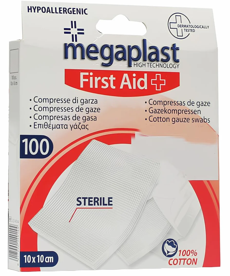 FORNOR MEGAPLAST 100 Sterylnych Wat Cotton