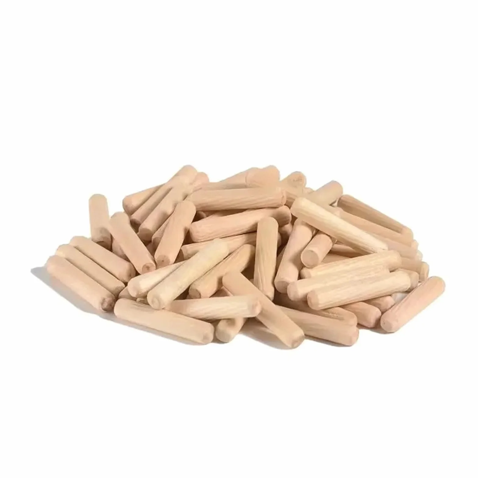 Wspólne kołki łączące, 500 sztuk/paczka okrągłe 8 * 40mm szuflada szafki okrągła karbowana DIY obróbka drewna dla przyrządów do kołków wiertarka mebli rzemiosło