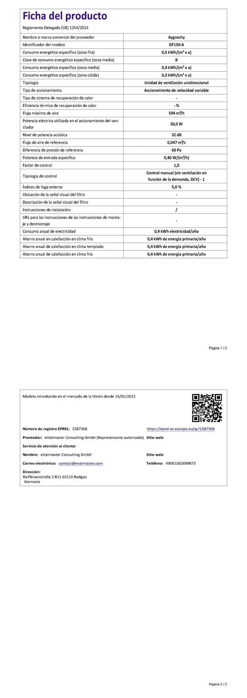 Aygrochy Inteligentny wentylator rurowy 150 mm z regulatorem temperatury i wilgotności, wentylator wyciągowy do wzmacniaczy, namiotów do uprawy, wentylacji i dmuchaw wyciągowych