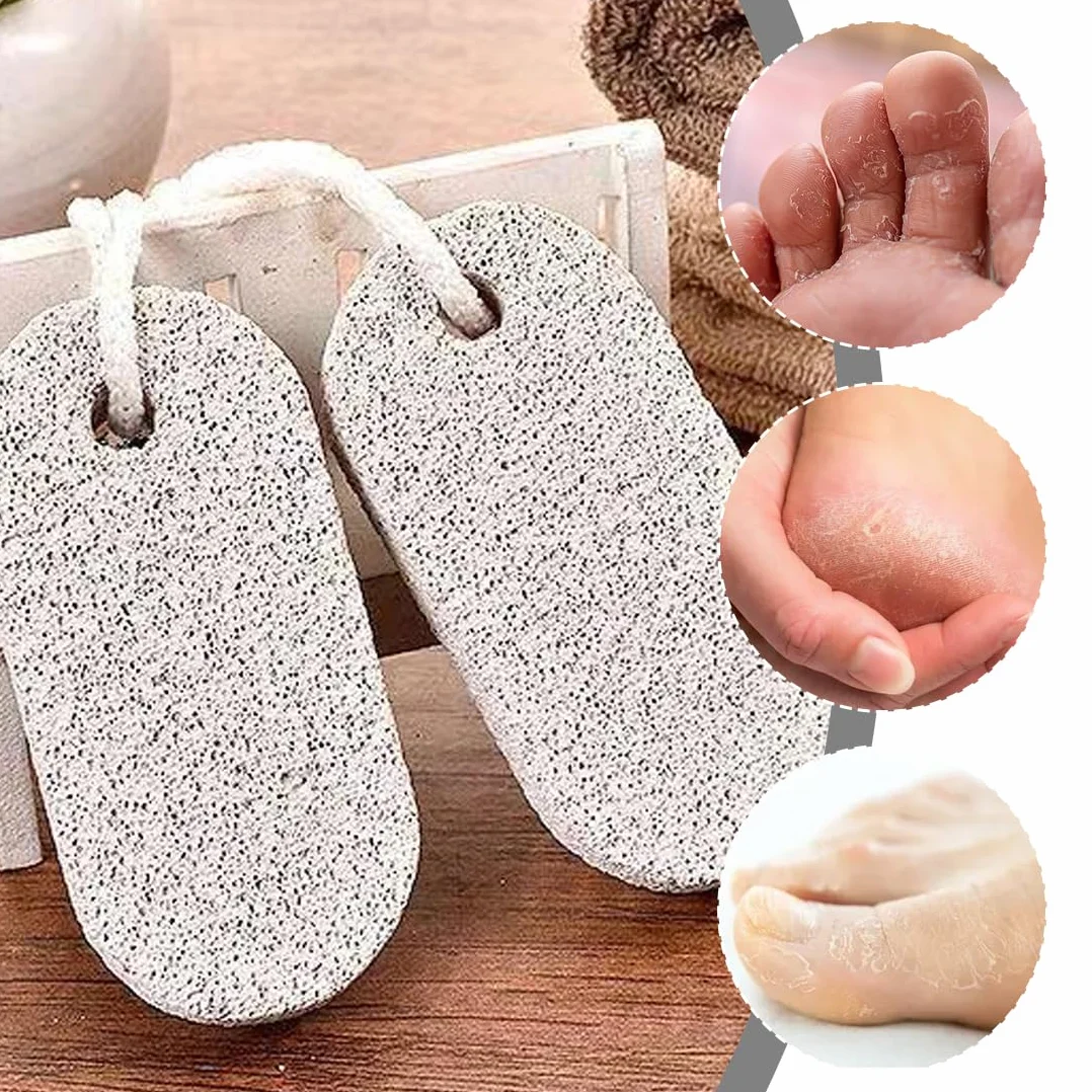 WeddHuis Pumeks Naturalny 2 szt. – Kamień Pumeksowy do Stóp, Usuwanie Martwej Skóry, Pedicure