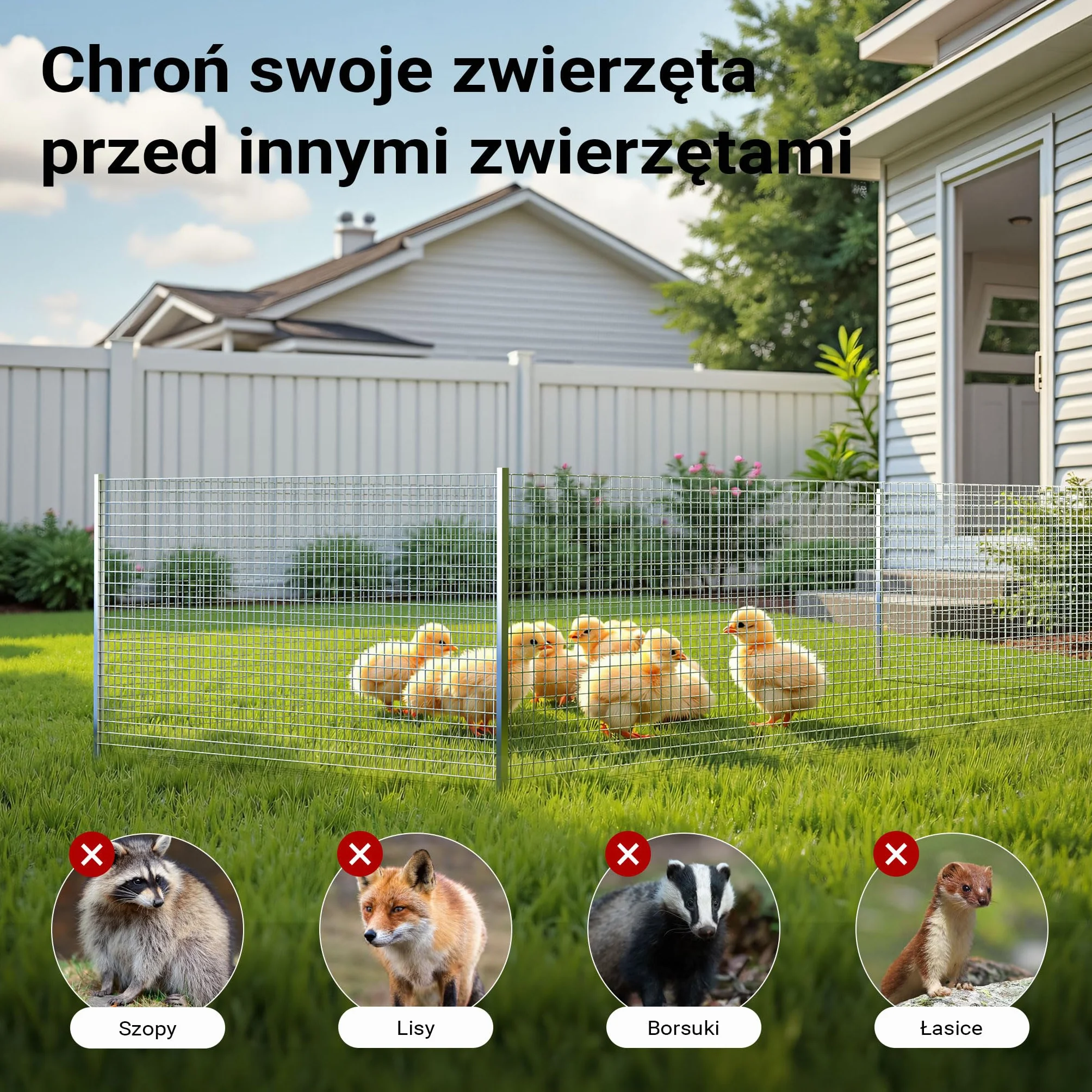 Wiltec Siatka ogrodzeniowa ocynkowana 1 x 5 m, stalowa siatka leśna na woliery i gryzonie, drut 0,7 mm, oczka 12 x 12 mm, trwała ochrona dla upraw i ogrodów