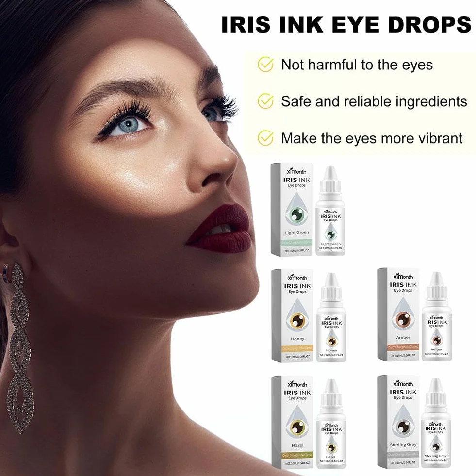 IrisInk PRO Krople do oczu zmieniające kolor oczu Szare