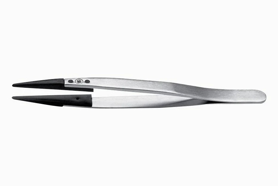 TWEEZER, prosty/płaski, 130 mm, pęseta i końcówki zastępcze, ilość 1 | 249SVR.SA.1