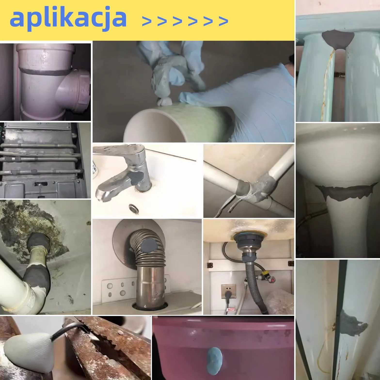 LOCBONDSO plastelina epoksydowa, 2-składnikowa żywica epoksydowa, wielofunkcyjna plastelina do naprawy dla metalu, drewna, ceramiki, 2k klej