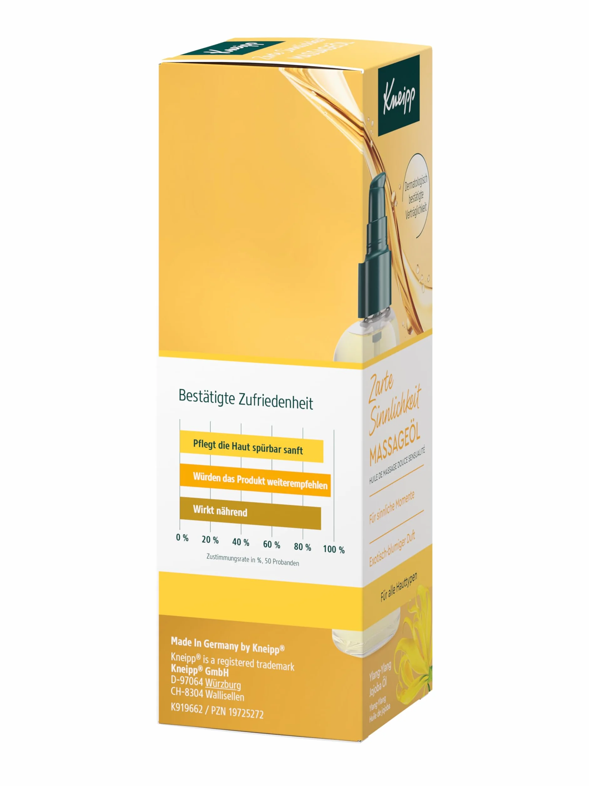 Kneipp Olejek do masażu Ylang Ylang i olejek jojoba 100 ml