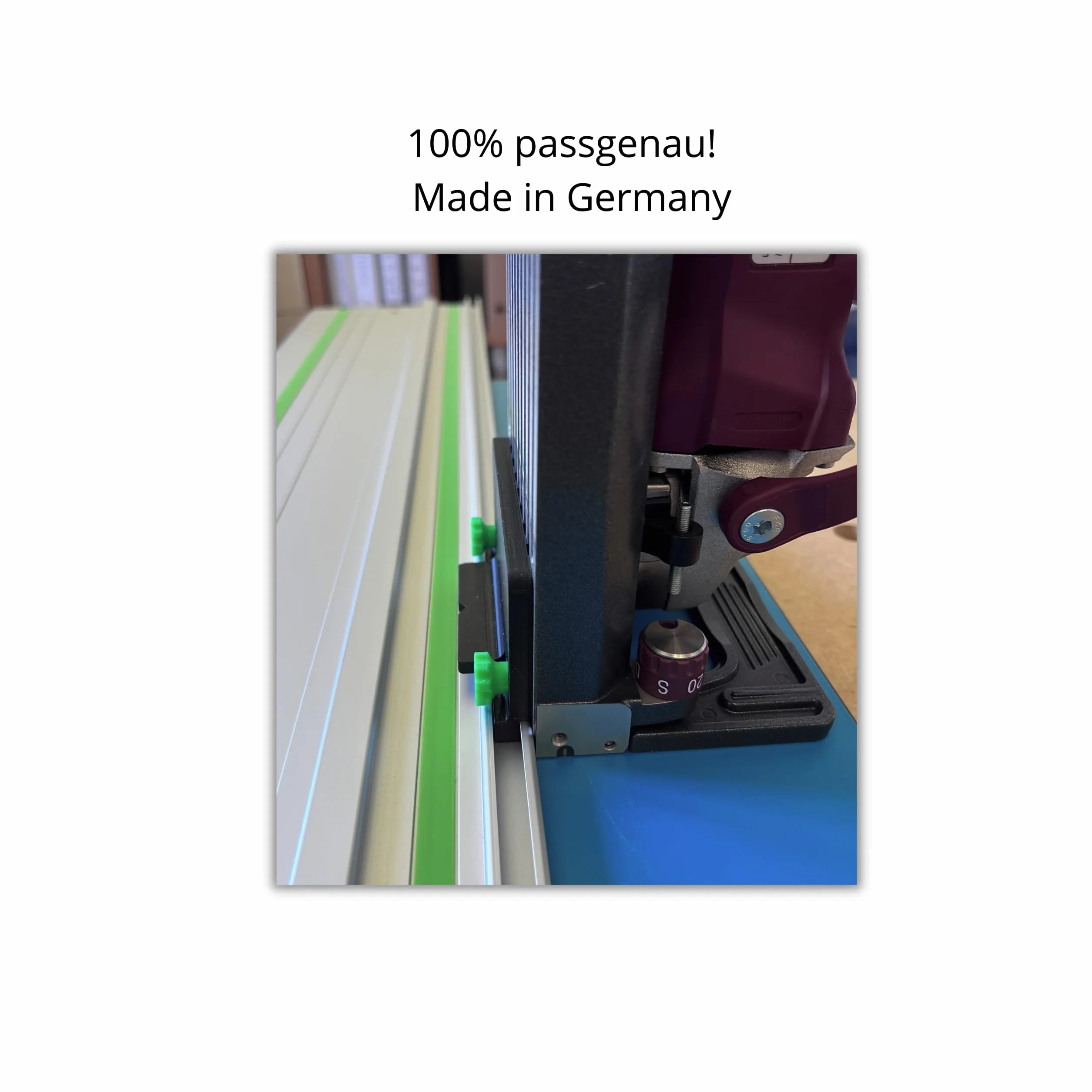 3DHerb Adapter kompatybilny z frezarką lamello Classic X Top 10 i Top 21, pasuje do szyny prowadzącej Festool, najlepsze akcesoria