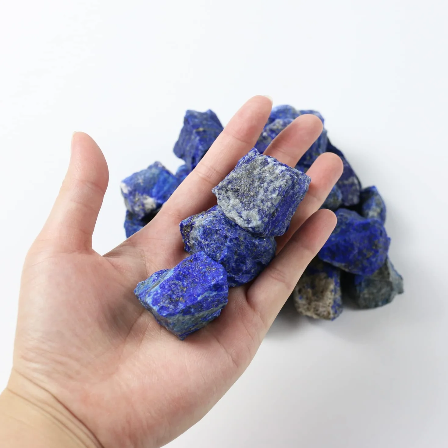 Kryształ Lapis Lazuli 1LB Surowe Kryształy Kamienie Uzdrawiające