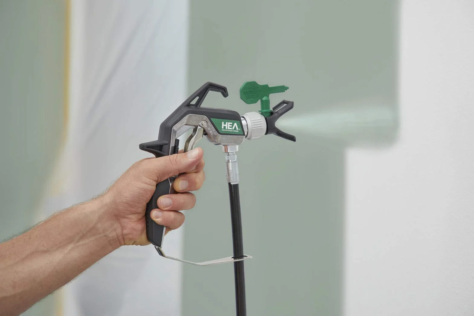WAGNER Dysza Control Pro HEA 517 do system natryskowy Control Pro Airless do farb lateksowych, dyspersji, farb antykorozyjnych, < 55% mniej mgiełki, zielona