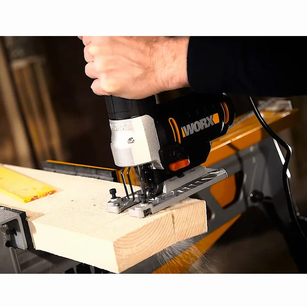 WORX WX478.1 wyrzynarka 650 W wahadłowa z elektroniką obrotową